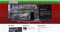 Desktop Screenshot of lacasadelosmilrepuestos.com